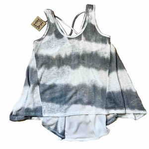 P Placlothing Women's Sleeveless Active Tank Top Gray, Size M